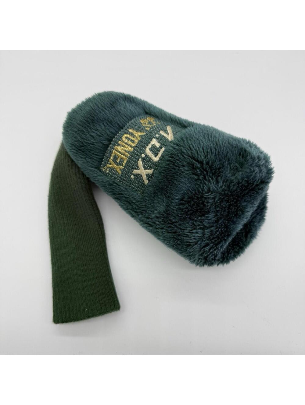 Yonex ADX Driver Head Cover Fuzzy Golf Club Headcover Green Plush Golfgear